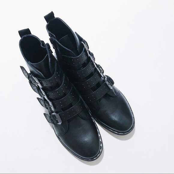 Steve Madden Shoes - Steve Madden - Black Studded Boots